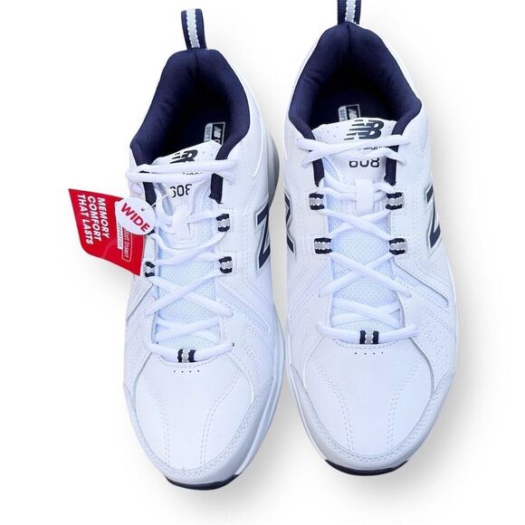 New Balance Men's 608 V5 Cross Trainer Sneakers Size 10 Wide Navy - Picture 6 of 16